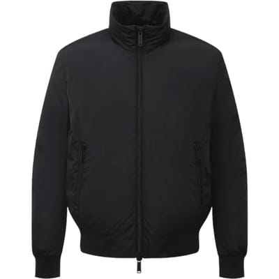 Dsquared2 Icon Gewatteerde Bomberjas In Zwart
