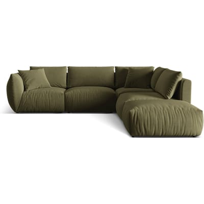 Hoekbank Christ 4-zits links velvet | Micadoni