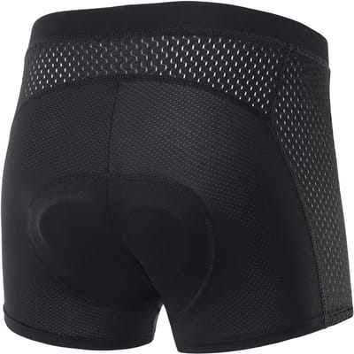 Gevoerde Fietsbroek voor Heren Heren Fietsbroek met Padding Fietsbroek voor Heren Fietsen Fietsbroek black