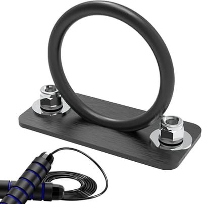 Muuranker Fitness - Wandhouder Haken - Kracht Training - Hoog Draagvermogen - 16 cm Lengte - Zwart