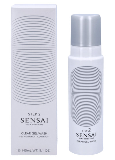 SENSAI Silky Purifying Clear Gel Wash Schoonmaken Dames 145 ml