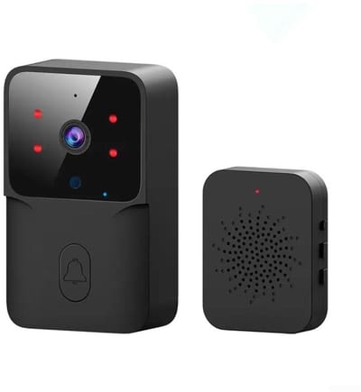 Ynkkvre - Deurbel - Deurspion - Video Deurbel - WiFi Deurbel - HD Camera - Bewegingsdetectie - Tweerichtingsaudio - Smart Home