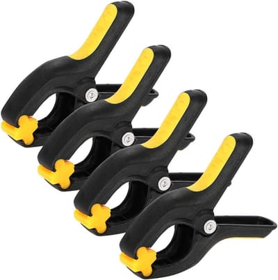 Set van 4 Universele Reparatieclips voor Mobiele Telefoons en Tablets - Verstelbare Plastic Clips voor LCD Schermherstel en Fixatie