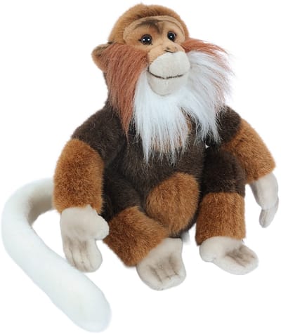 PIA Soft Toys - Pluche Knuffeldier Aap - zittend - 24 cm