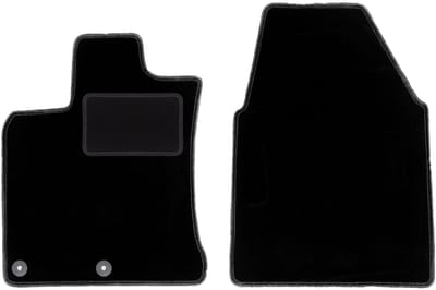Voormatten zwart voor: Nissan Qashqai I J10 crossover (2006-2013)