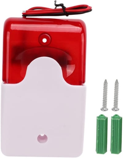 Dailygoody - Wired Strobe Siren - Geluidsalarm en