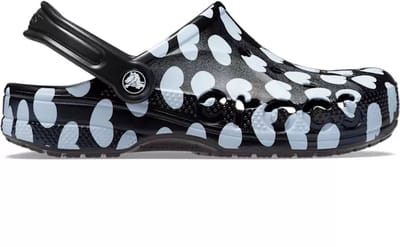 Crocs Baya Seasonal Printed Clog Zwart/Wiit Maat 46-47 M12