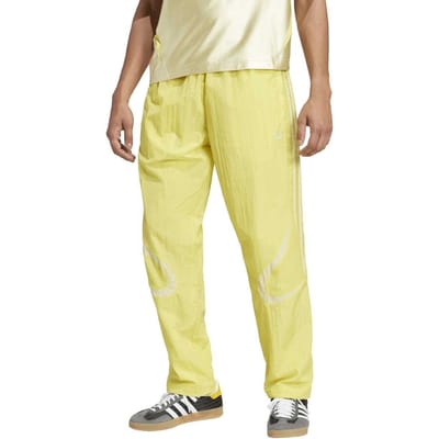 Adidas Originals Unisex Adicolor 2000s Woven Track Tracksuit Bottom Maat: S | Joggingbroeken Outlet | Unisex | Geel