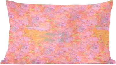 Sierkussens - Kussentjes Woonkamer - 60x40 cm - Vloeiend - Verf - Perzik