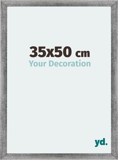 Your Decoration - Fotolijst 35x50 cm - MDF - Grijs Geveegd - Mura