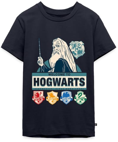 Harry Potter Welkom Op Zweinstein Perkamentus Premium T-Shirt Tiener