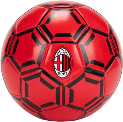Voetbal Maat 5 - Trainingsbal Wedstrijdbal - Spel en Training - Officieel Design - 21.5 cm - Rood Zwart