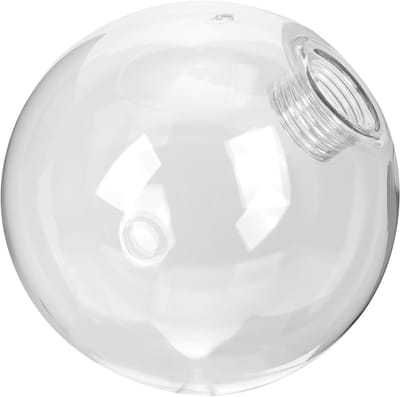 Transparante bolvormige glazen lampenkap G9 voor plafondverlichting, modern ontwerp, 10 cm, eenvoudig te installeren, sfeervolle verlichting, interieuraccessoire, energiezuinig