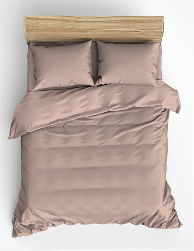 L'Essentiel Maison Plain - Dekbedovertrek - Ranforce - Beige - 200x200