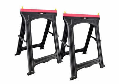 AWTOOLS AW33510 - Werkplaats Bok - Opvouwbaar - 300 kg - Set van 2