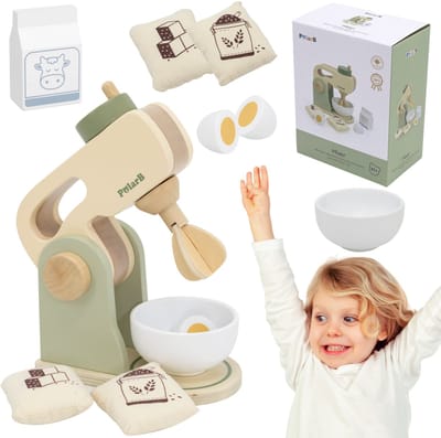 PolarB® Houten Kitchen Mixer Set