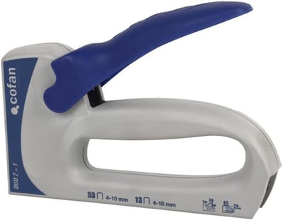 Handtacker Duo - Nietpistool Tackers - Materialen Bevestigen - Voor Nietjes 53 en 13 - 4-10 mm - null