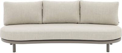Goossens Zitmeubel Catch of the Day - Buitenstof - beige - 218 x 68 x 88 cm