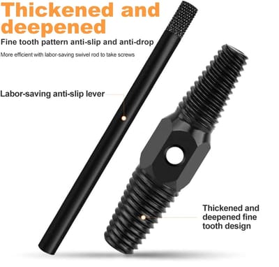 Dailygoods - Gebroken schroeftrekker - Schroefbouttrekker - Voor eenvoudig verwijderen van beschadigde schroeven - Kleur: #1 - Slangonderhoud - Voor b...
