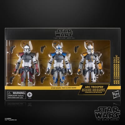 Star Wars The Black Series ARC Trooper Battle Pack | Havoc, Colt, Blitz | Star Wars: The Clone Wars 6 Inch Action Figures