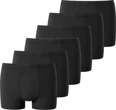 uncover by Schiesser Heren retro short / pant 6 pack Basic