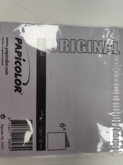 Papicolor Original Dubbele Kaart 132 x 132 mm Soring