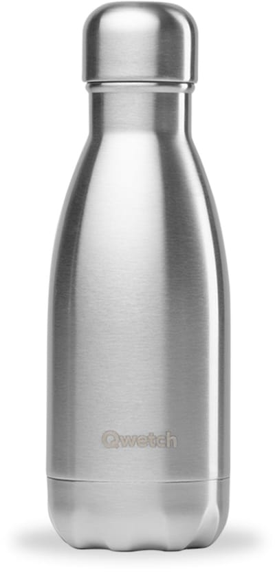 Vaatisolerende inox geborsteld fles Qwetch Originals