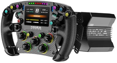 Moza Racing R12 V2 + FSR2 Formule Stuurwiel Bundle – 12 Nm Direct Drive + 280 mm Touchscreen - PC