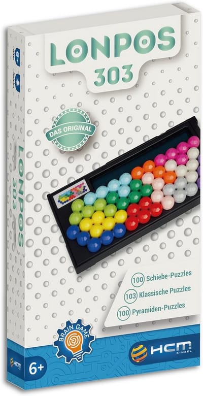 Slim Denkspel met 303 Uitdagende Puzzels en Speelstenen