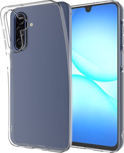 Just in Case hoesje geschikt voor Samsung Galaxy A17 (4G / 5G) Hoesje Siliconen - Flexibele 100% GRS Case - Transparant