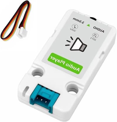 Audio Speler Unit - Digitale Decoder - Muziek Afspelen - Micro-SD Kaart - 3.5mm Jack - Wit