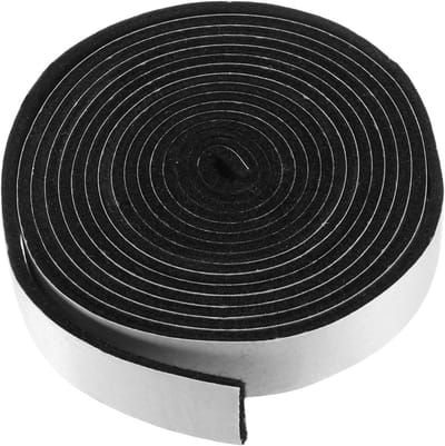 Hoogtemperatuur BBQ afdichtband 3/4 inch x 1/8 inch - Zelfklevende rookdichting voor grillen en roken, hittebestendig en duurzaam