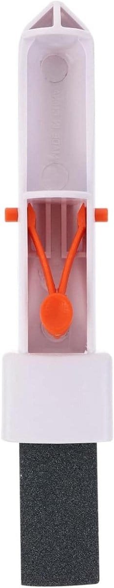 Kisangel Swimming Pools Pumice Stone Cleaning Head Pumice Stone Cleaning Pool Cleaning Block Spa Pool Pumice Stone Pool Cleaning Pumice Stone Spa Pool V-Clamp Plastic Handle