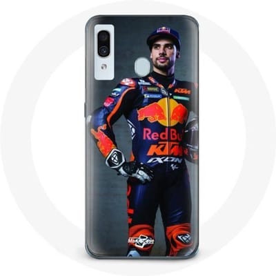 Coque - Maniacase - Samsung Galaxy A30 - Miguel Oliveira Moto GP - Silicone - Souple noir