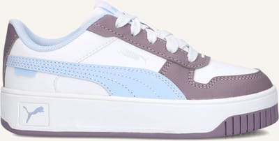 PUMA Carina Street Ps White-haute Tropic-plum Jam Taglia: 28 | Scarpe Sportive Outlet | kids | Bianco