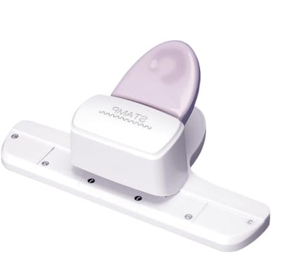 Handmatige stansmachine - Papier pons - Kaarten maken - Nauwkeurige snede - 16 x 9.2 x 6 cm - Wit