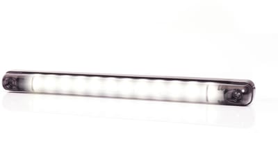 Markeringslicht - WAS - W274 Black - 9.3 - 23.7cm - Smoke - Wit - 12V-24V