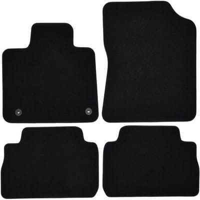 Tapis de sol - Hyundai - Santa Fe - Noir - 4 pièces - Antidérapant - Imperméable