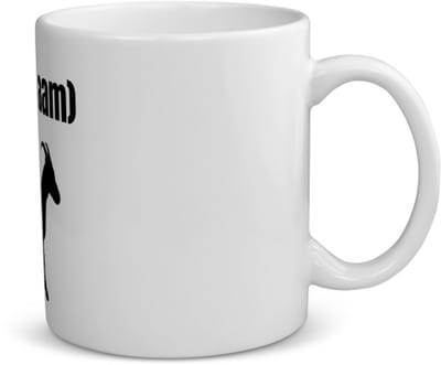 Akyol - geit met eigen naam koffiemok - theemok - Geit - geiten liefhebbers - dieren liefhebber - leuk cadeau voor iemand die houdt van geiten - cadeau - kado - 350 ML inhoud