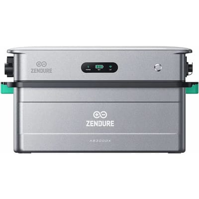 Zendure Solar Flow 2400 AC + AB3000X Set, 2400W 2880Wh Grevona (1957) AC Opslagsysteem Commercieel