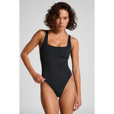 Hunkemöller Dames Lingerie Smooth body - Zwart - maat XS