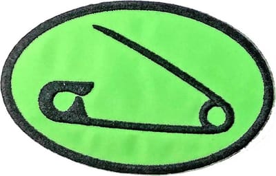 Yungblud - Safety Pin Patch - Groen