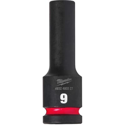 Milwaukee slagdop Shockwave 1/2 lang 9mm*