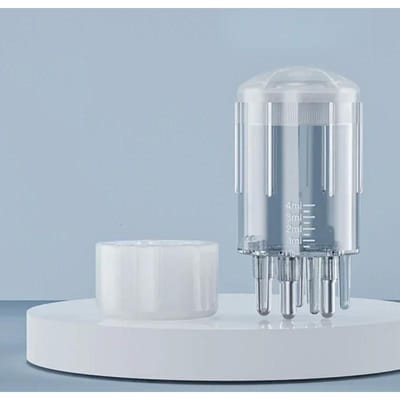 1 stuks Hoofdhuid Applicator Massage Kam Voor Haar Hoofdhuid Essentiële Olie Applicator Multifunctioneel Haar Smeer Gereedschap One size wit