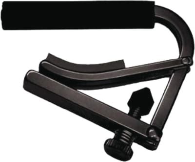 Shubb C2K Capo Noir Capodastro Klassieke Gitaar Zwart Chroom