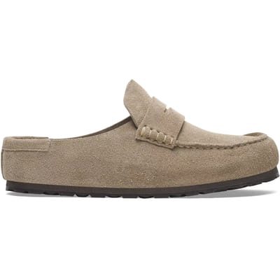Birkenstock Suede Slippers en Sandalen Dames - Beige - Maat 37 - Suède