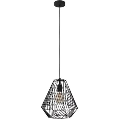 EGLO Stype Hanglamp - E27 - Ø 33 cm - Zwart