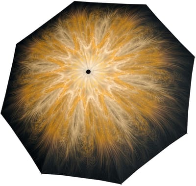 doppler paraplu Fiber Magic Imperial Golden Feather veelkleurig