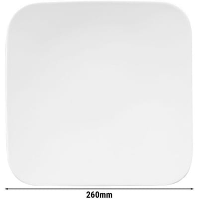(6 stuks) SELTMANN WEIDEN Coup bord - plat vierkant - 260x260mm