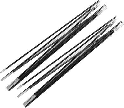Tent Poles 3.96M Universele Vervangings Fiberglass Tent Poles - Verstelbare Tent Poles - Camping Awning Frame Kit - Vervanging voor Buiten Camping Ondersteuning